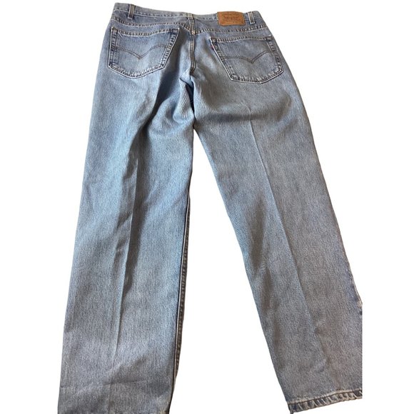 Men's Levi’s 550 Relaxed Jeans * Size 38x32 * Blue * Denim * VGC - Picture 8 of 9
